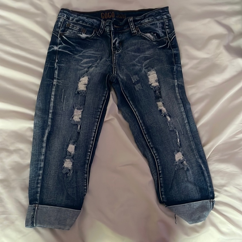 GOGO capri jeans!